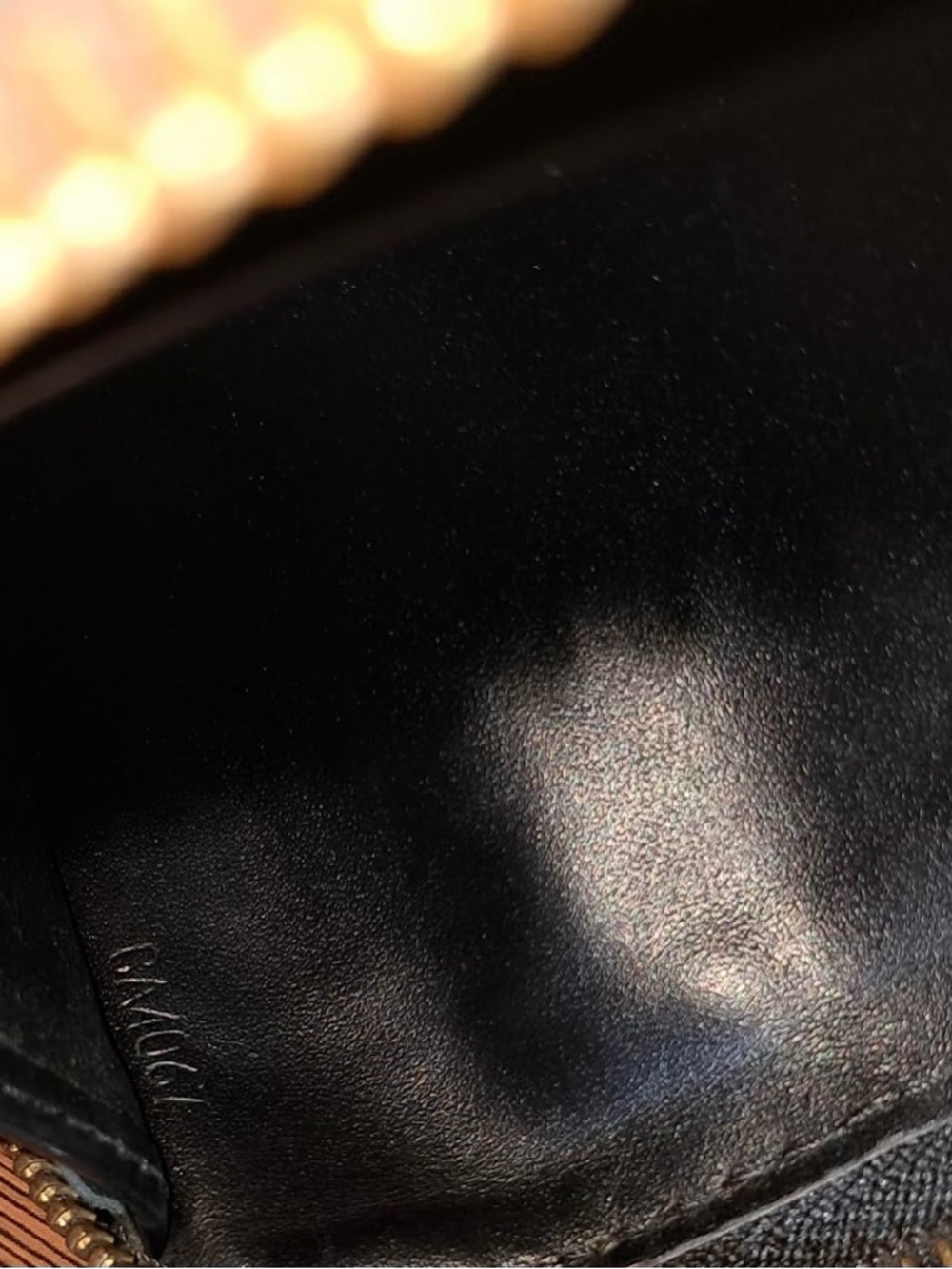 Authentic Louis Vuitton Suhali leather zippy wallet  -Black,gold-Tone studs - Picture 11 of 11